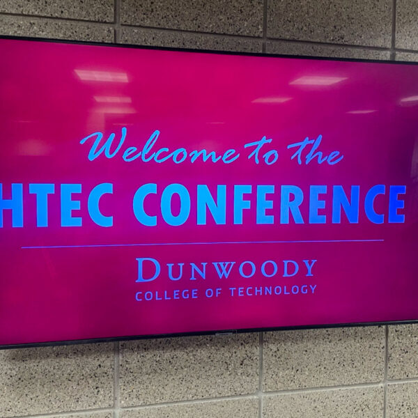 2024 HTEC conference welcome sign